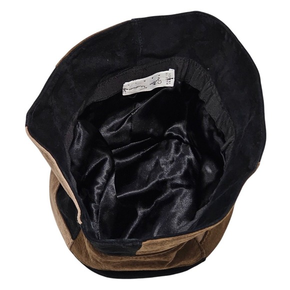 Gilles Francois Paris Suede Patchwork‎ Bucket Hat Made in France main image 5